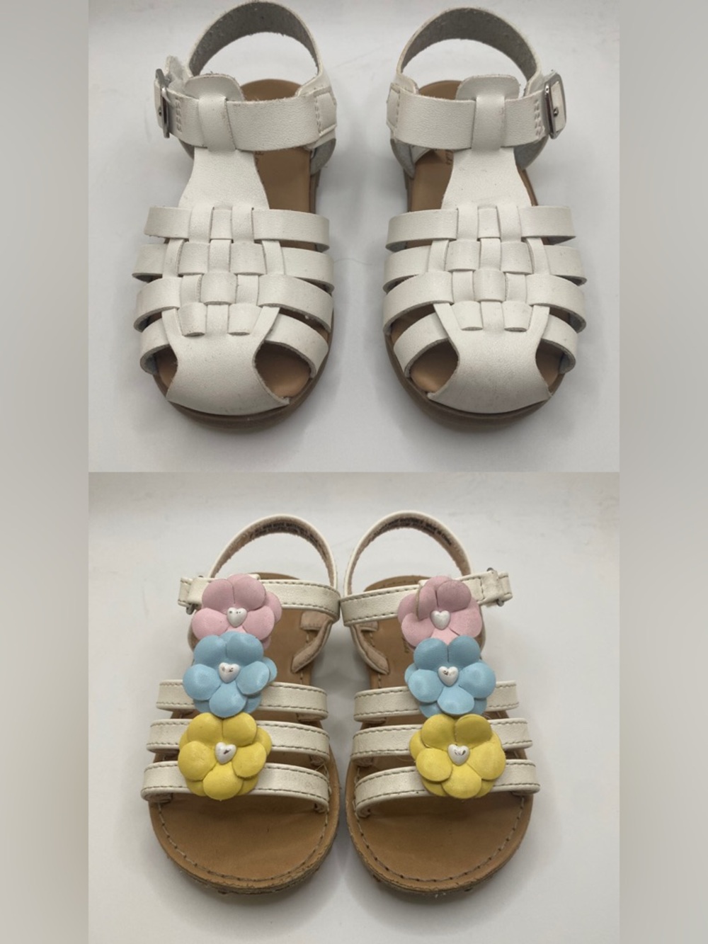 Cupcakes and Cashmere Kids Sandals Size 7 and Size 8